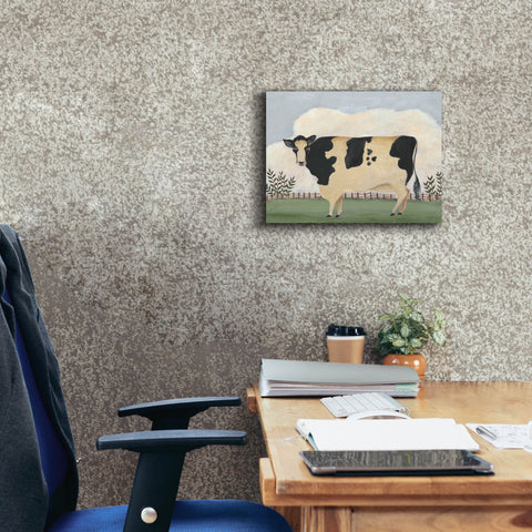 Image of 'Folk Farm II' by Regina Moore, Canvas Wall Art,16 x 12