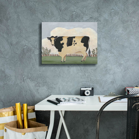 Image of 'Folk Farm II' by Regina Moore, Canvas Wall Art,16 x 12