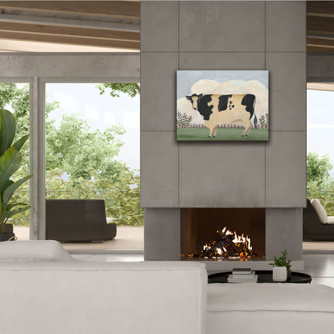 Image of 'Folk Farm II' by Regina Moore, Canvas Wall Art,34 x 26