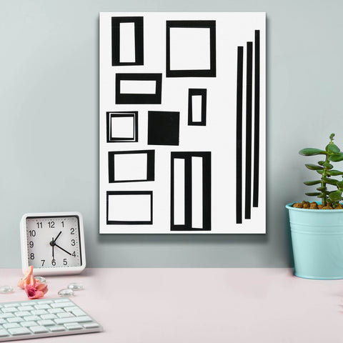 Image of 'Prestige IX' by Regina Moore, Canvas Wall Art,12 x 16