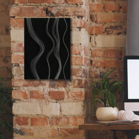 Image of 'Rippling Stitches II' by Regina Moore, Canvas Wall Art,12 x 16