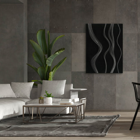 Image of 'Rippling Stitches II' by Regina Moore, Canvas Wall Art,40x54