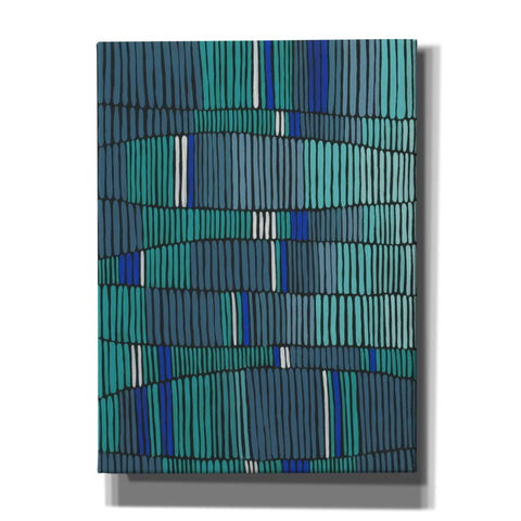 Image of 'Teal Tribal II' by Regina Moore, Canvas Wall Art