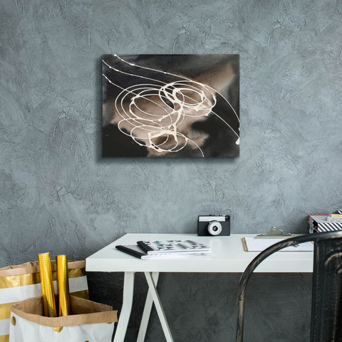 Image of 'Midnight Swirl I' by Regina Moore, Canvas Wall Art,16 x 12
