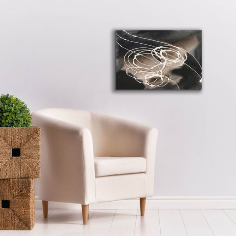 Image of 'Midnight Swirl I' by Regina Moore, Canvas Wall Art,26 x 18