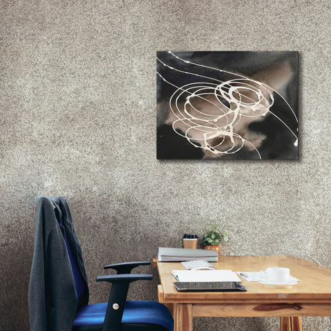 Image of 'Midnight Swirl I' by Regina Moore, Canvas Wall Art,34 x 26