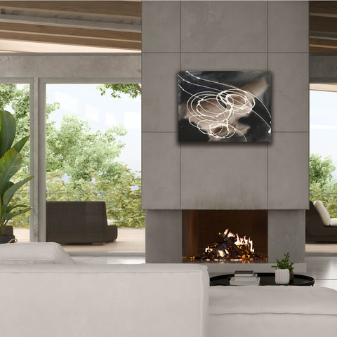 Image of 'Midnight Swirl I' by Regina Moore, Canvas Wall Art,34 x 26