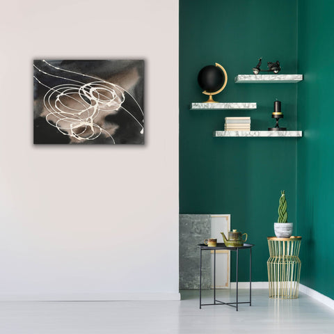Image of 'Midnight Swirl I' by Regina Moore, Canvas Wall Art,34 x 26