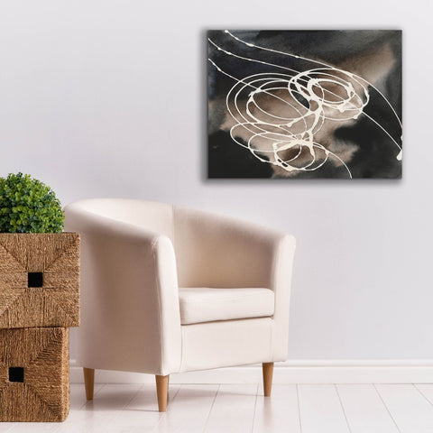Image of 'Midnight Swirl I' by Regina Moore, Canvas Wall Art,34 x 26