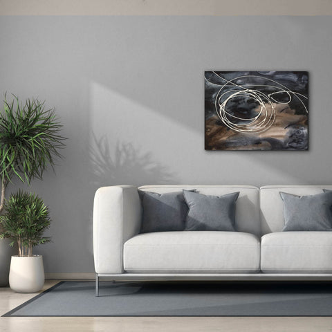 Image of 'Midnight Swirl II' by Regina Moore, Canvas Wall Art,34 x 26