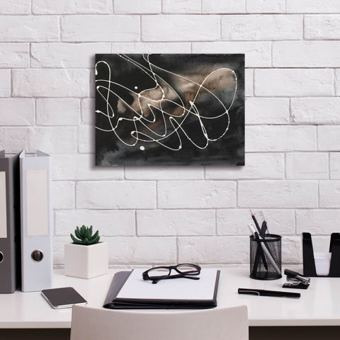 Image of 'Midnight Swirl III' by Regina Moore, Canvas Wall Art,16 x 12