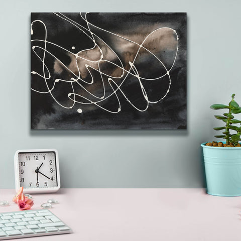 Image of 'Midnight Swirl III' by Regina Moore, Canvas Wall Art,16 x 12