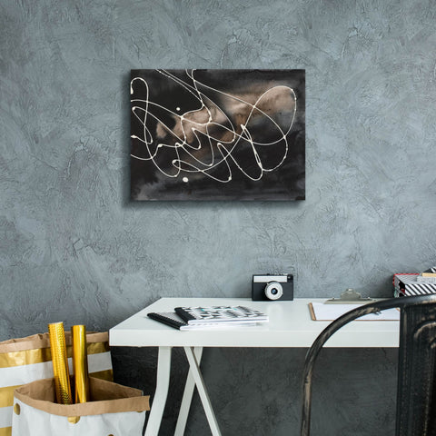 Image of 'Midnight Swirl III' by Regina Moore, Canvas Wall Art,16 x 12