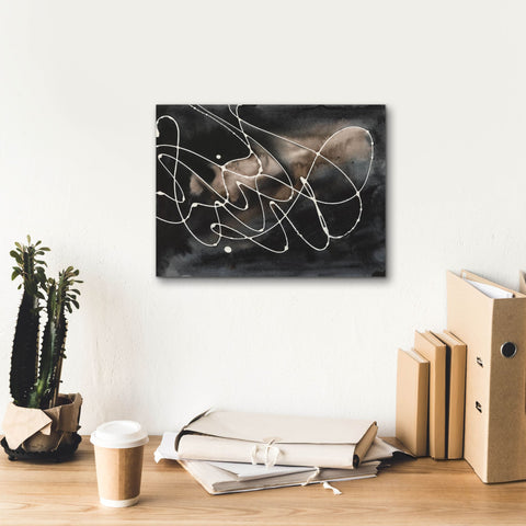 Image of 'Midnight Swirl III' by Regina Moore, Canvas Wall Art,16 x 12