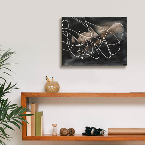 Image of 'Midnight Swirl III' by Regina Moore, Canvas Wall Art,16 x 12