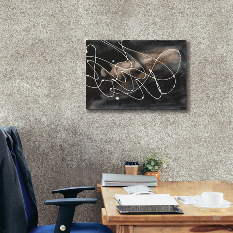 Image of 'Midnight Swirl III' by Regina Moore, Canvas Wall Art,26 x 18