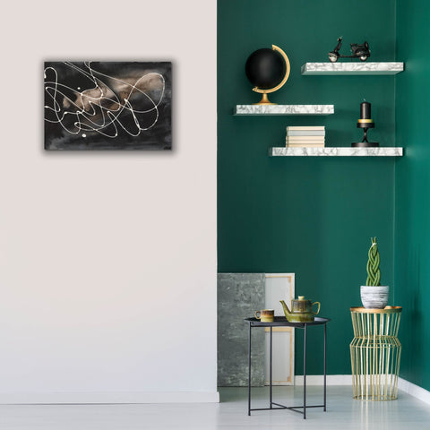 Image of 'Midnight Swirl III' by Regina Moore, Canvas Wall Art,26 x 18