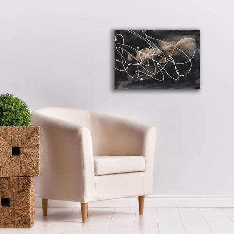 Image of 'Midnight Swirl III' by Regina Moore, Canvas Wall Art,26 x 18