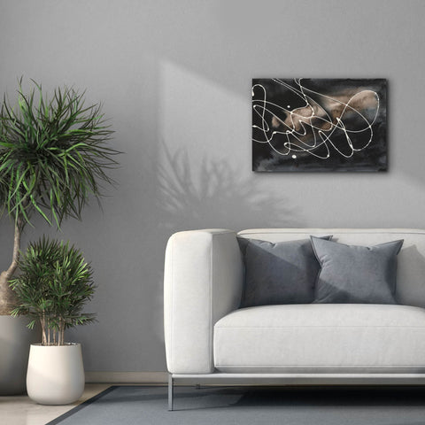 Image of 'Midnight Swirl III' by Regina Moore, Canvas Wall Art,26 x 18