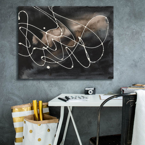 Image of 'Midnight Swirl III' by Regina Moore, Canvas Wall Art,34 x 26
