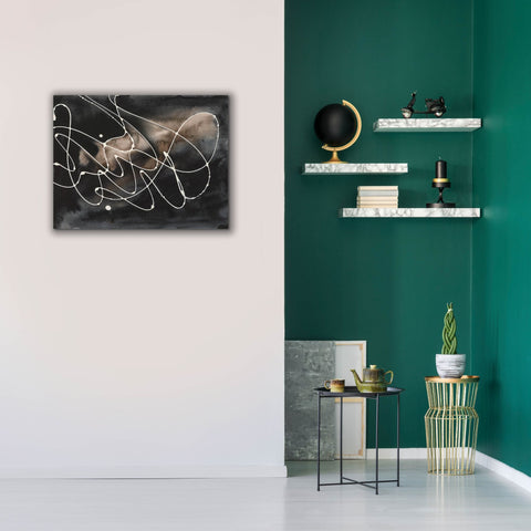 Image of 'Midnight Swirl III' by Regina Moore, Canvas Wall Art,34 x 26