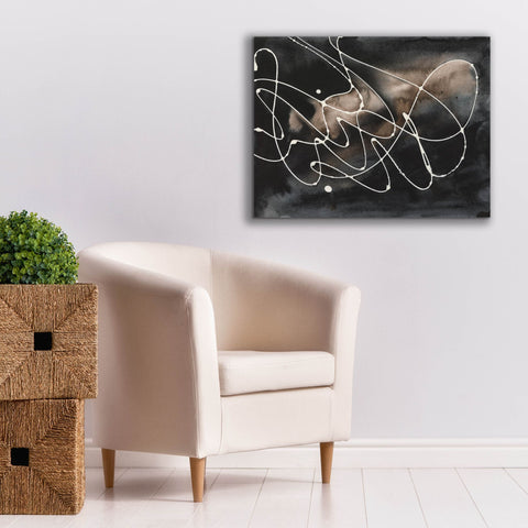 Image of 'Midnight Swirl III' by Regina Moore, Canvas Wall Art,34 x 26