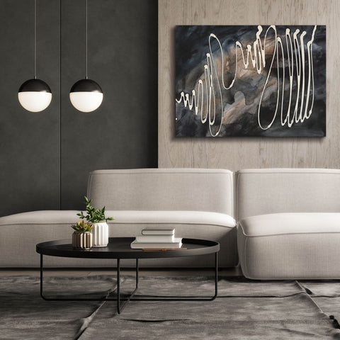 Image of 'Midnight Swirl IV' by Regina Moore, Canvas Wall Art,54x40