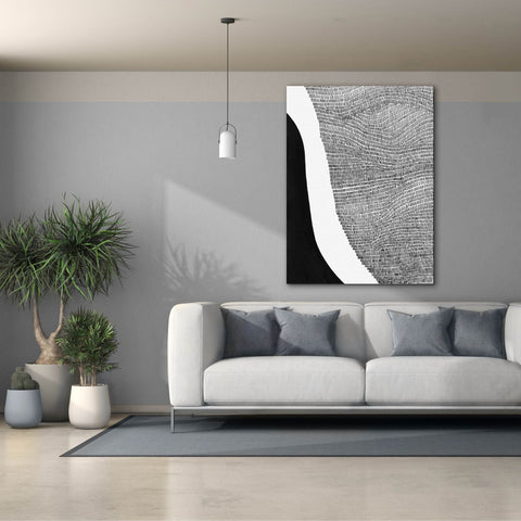 Image of 'Black & White Abstract I' by Regina Moore, Canvas Wall Art,40x54