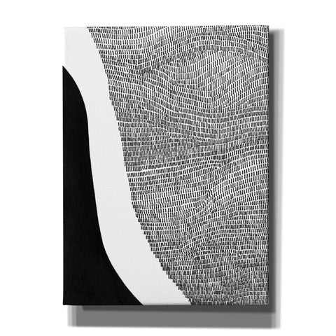 Image of 'Black & White Abstract I' by Regina Moore, Canvas Wall Art