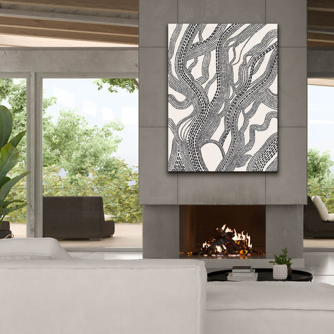 Image of 'Dots and Dashes I' by Regina Moore, Canvas Wall Art,40x54