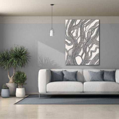 Image of 'Dots and Dashes I' by Regina Moore, Canvas Wall Art,40x54