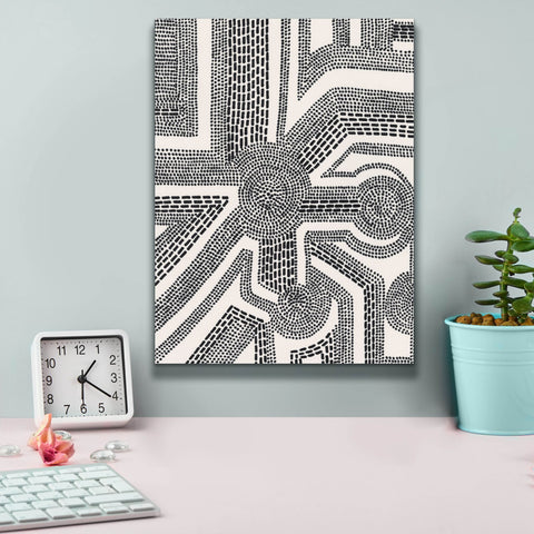 Image of 'Dots and Dashes II' by Regina Moore, Canvas Wall Art,12 x 16