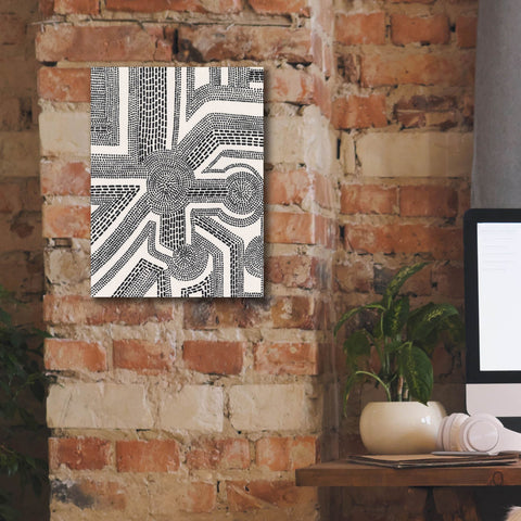 Image of 'Dots and Dashes II' by Regina Moore, Canvas Wall Art,12 x 16