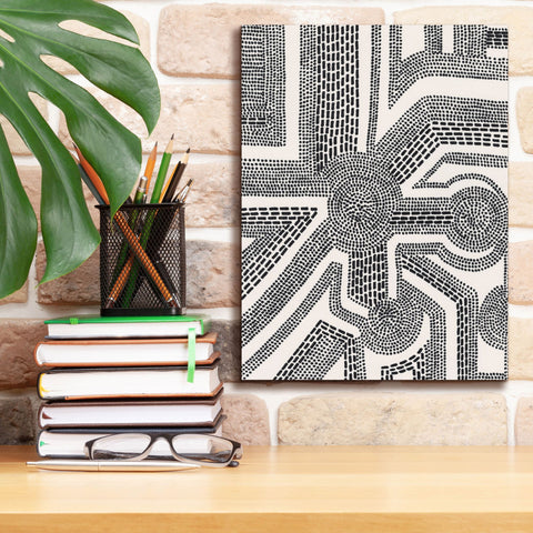 Image of 'Dots and Dashes II' by Regina Moore, Canvas Wall Art,12 x 16