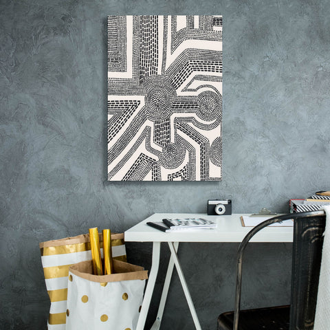 Image of 'Dots and Dashes II' by Regina Moore, Canvas Wall Art,18 x 26