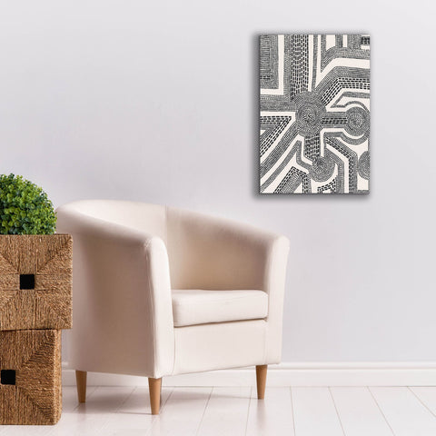 Image of 'Dots and Dashes II' by Regina Moore, Canvas Wall Art,18 x 26