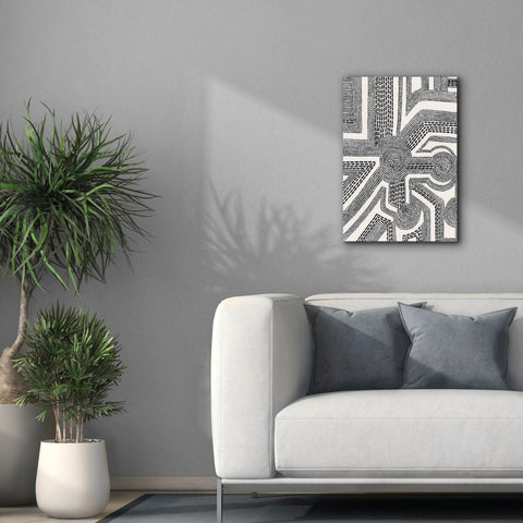 Image of 'Dots and Dashes II' by Regina Moore, Canvas Wall Art,18 x 26