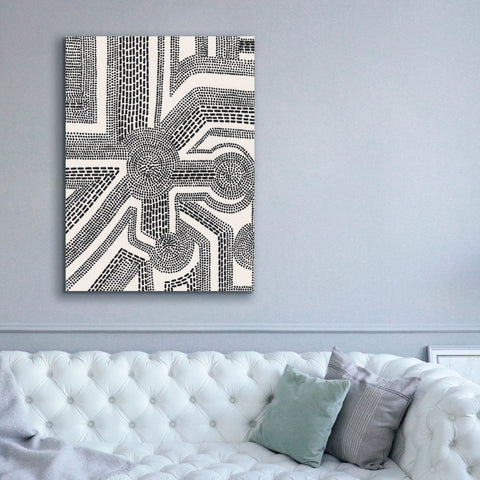 Image of 'Dots and Dashes II' by Regina Moore, Canvas Wall Art,40x54