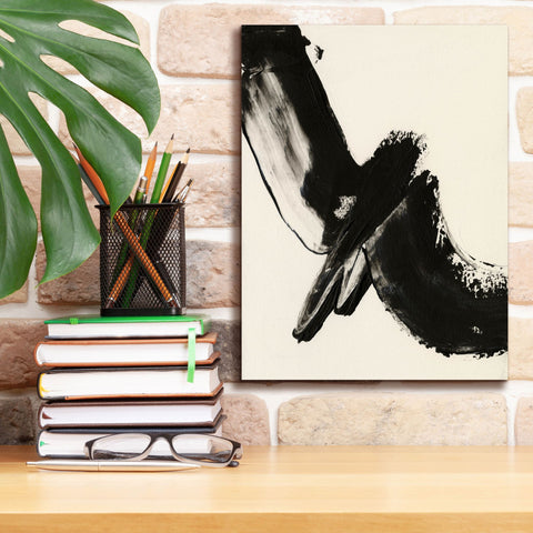 Image of 'Black Expression I' by Regina Moore, Canvas Wall Art,12 x 16