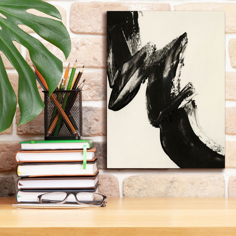 Image of 'Black Expression II' by Regina Moore, Canvas Wall Art,12 x 16