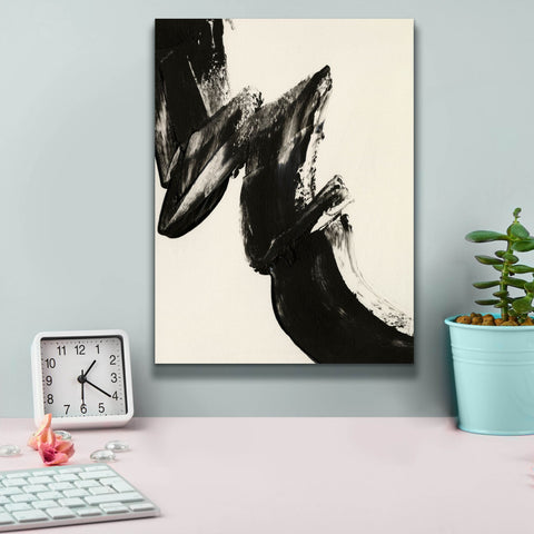 Image of 'Black Expression II' by Regina Moore, Canvas Wall Art,12 x 16