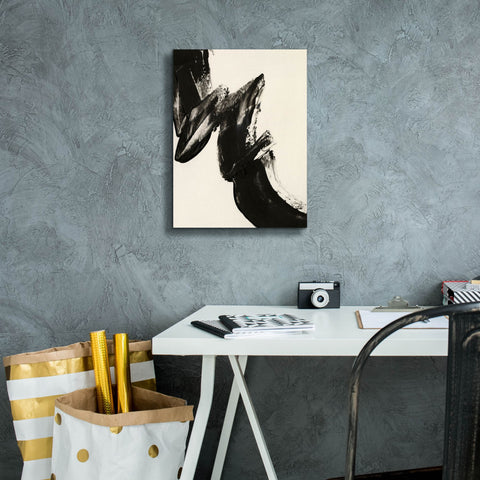 Image of 'Black Expression II' by Regina Moore, Canvas Wall Art,12 x 16