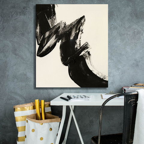 Image of 'Black Expression II' by Regina Moore, Canvas Wall Art,26x30