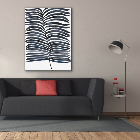 Image of 'Indigo Fronds II' by Regina Moore, Canvas Wall Art,40x54
