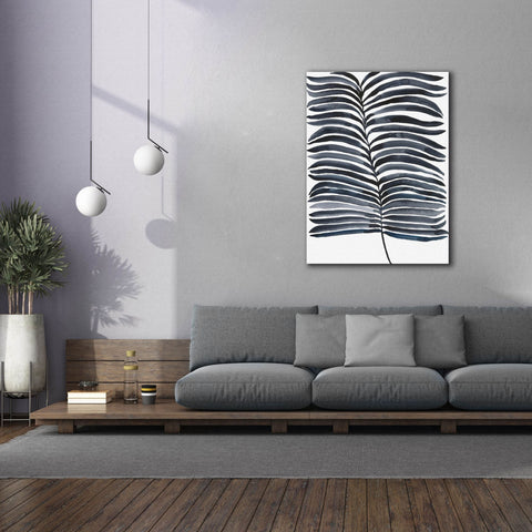 Image of 'Indigo Fronds II' by Regina Moore, Canvas Wall Art,40x54