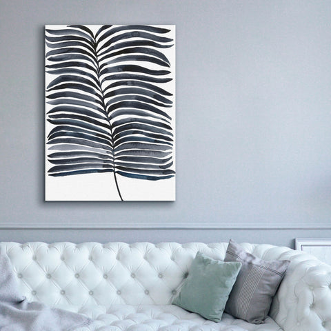 Image of 'Indigo Fronds II' by Regina Moore, Canvas Wall Art,40x54