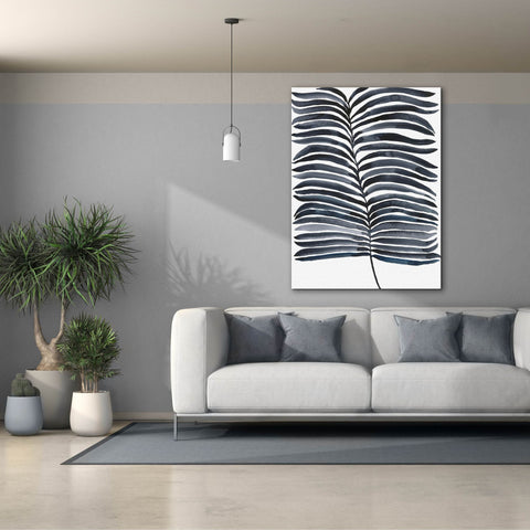 Image of 'Indigo Fronds II' by Regina Moore, Canvas Wall Art,40x54
