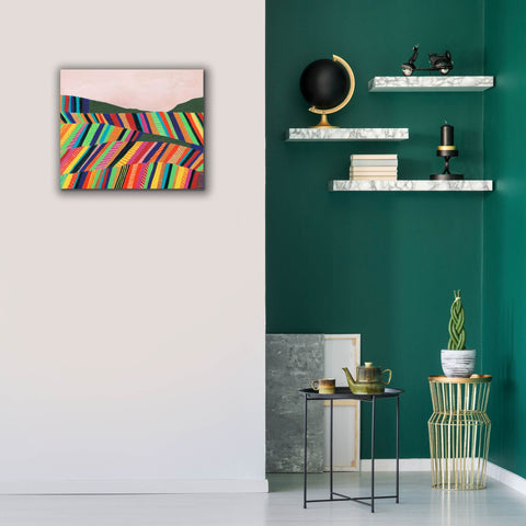 Image of 'Rainbow Fields I' by Regina Moore, Canvas Wall Art,24 x 20