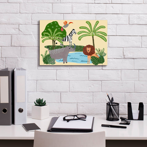 Image of 'Lil Wild Ones Collection A' by Regina Moore, Canvas Wall Art,18 x 12