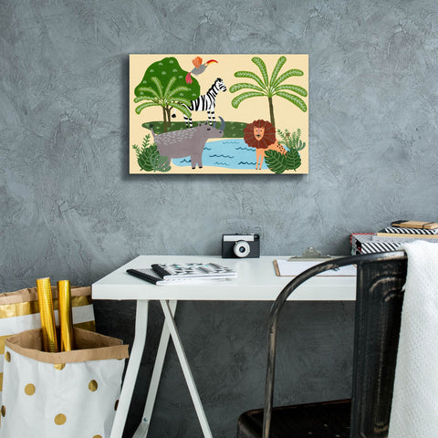 Image of 'Lil Wild Ones Collection A' by Regina Moore, Canvas Wall Art,18 x 12